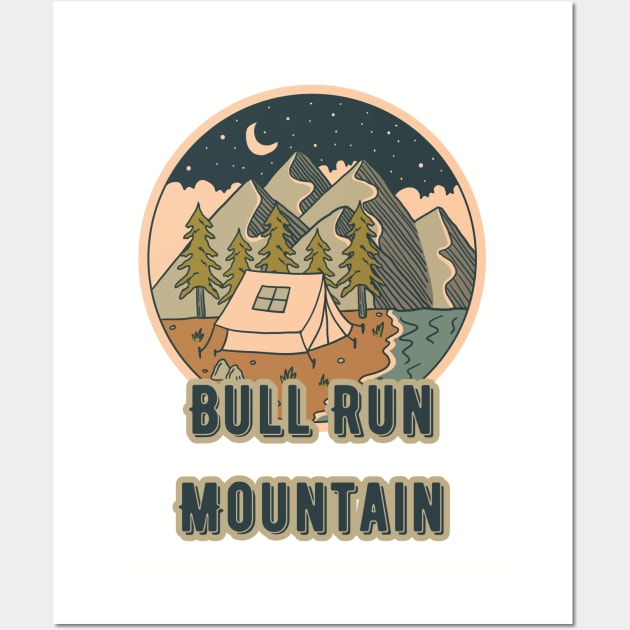 Bull Run Mountain Wall Art by Canada Cities